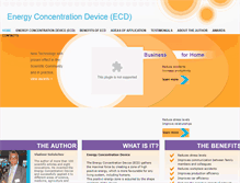 Tablet Screenshot of energycd.org